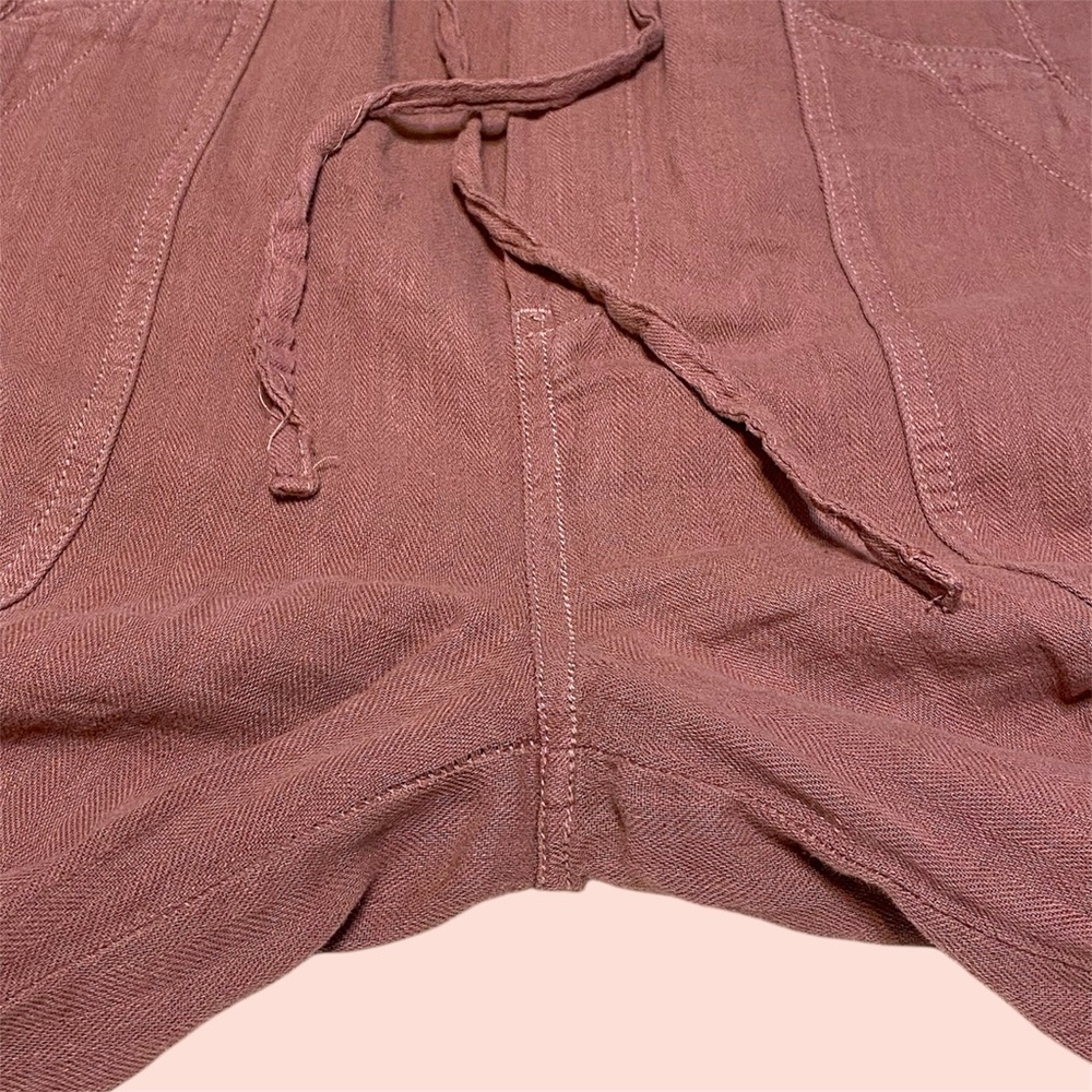 Free People Mauve Feelin’ Good Utility Pull-On Pants - Picture 6 of 9